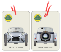 Lotus Seven 1957-60 Air Freshener